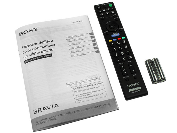 Televisión LCD Sony BRAVIA Modelo KDL-32BX321 de 32