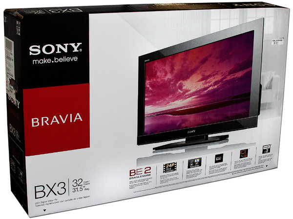 Televisión LCD Sony BRAVIA Modelo KDL-32BX300 de 32