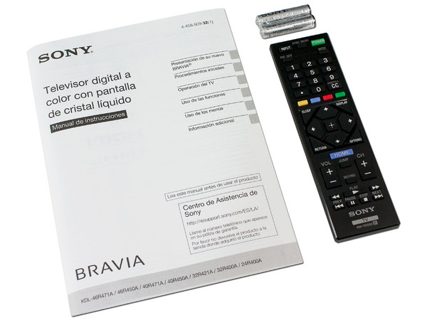 Televisión LED Sony Bravia de 40