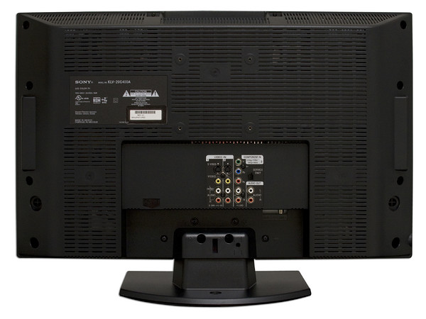 Televisión LCD formato 4:3 Sony BRAVIA de 20