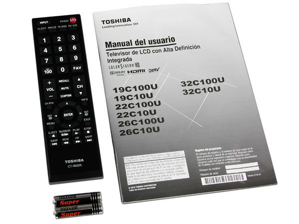 Televisión LCD Toshiba Widescreen 22