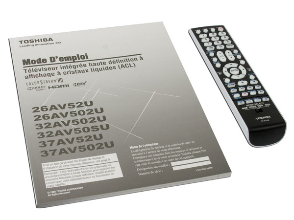 Televisión LCD Marca Toshiba Widescreen 32