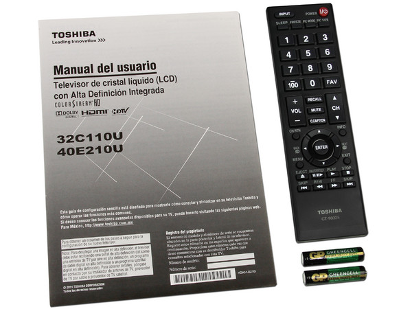 Televisión LCD Toshiba de 32