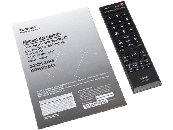 Televisión LCD Toshiba de 40