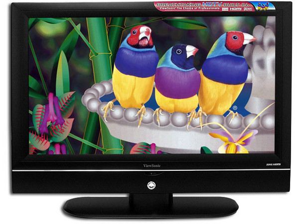 Televisión LCD Marca ViewSonic Widescreen 37