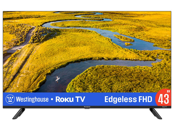 Televisión Westinghouse Edgeless WR55EX4300LED Smart TV de 43