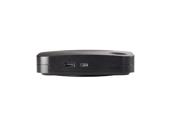 Sistema de Conferencia Inalámbrica Barco ClickShare C-5 Gen II, Botón ClickShare Resolución UHD 4K, Wi-Fi, HDMI 1.4, USB-C, RJ-45, Color Negro.