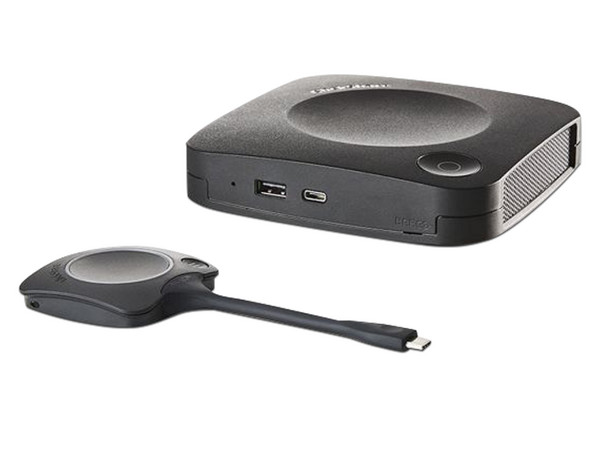 Sistema de Conferencia Inalámbrica Barco ClickShare C-10 Gen II, Botón ClickShare Resolución UHD 4K, Wi-Fi, HDMI, USB-C.
