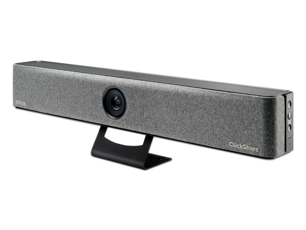 Sistema de Videoconferencia Barco ClickShare Pro, Cámara 4K, Micrófono Integrado, Color Gris.