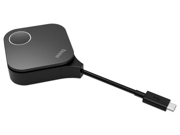 Botón Extra BenQ WDC15, USB Tipo A/C, 15m de Alcance. Color Negro.