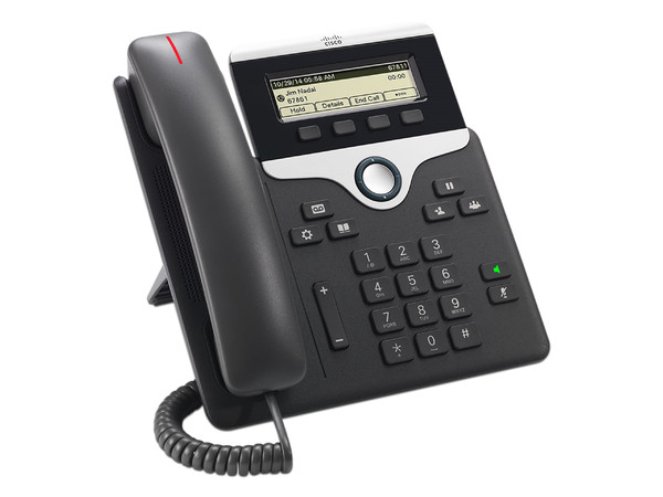 Teléfono Cisco IP Phone 7811 de 1 líneas con altavoz, pantalla de 3.2