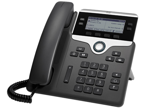 Teléfono Cisco IP Phone 7841 de 4 líneas con pantalla LCD de 3.5
