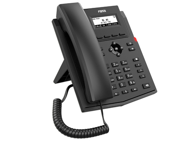 Teléfono IP Empresarial Fanvil X301P: Pantalla LCD de 2.3