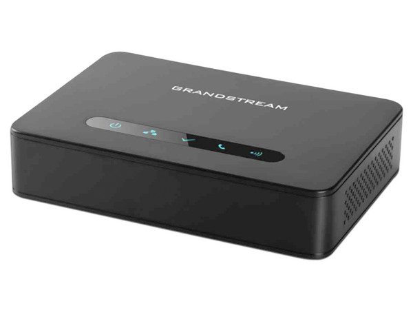 Estación Base Grandstream DP750 VoIP DECT de Largo Alcance. Color Negro.