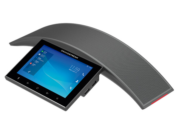 Teléfono IP Grandstream GAC2570 para Audioconferecnias, 12 líneas SIP con 12 cuentas, Pantalla Multi Touch de 8