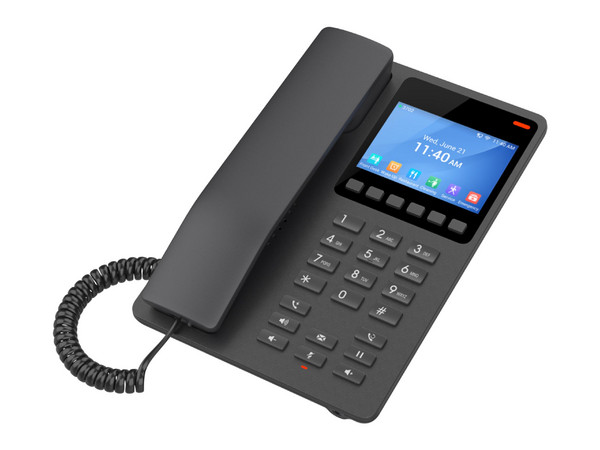 Telefono IP Hotelero Grandstream GHP631, Pantalla de 3.5