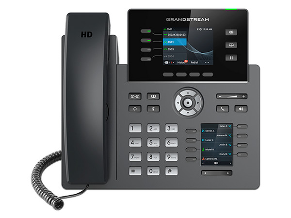 Teléfono IP Grandstream GRP2614 Wi-Fi, con Pantalla 2.8