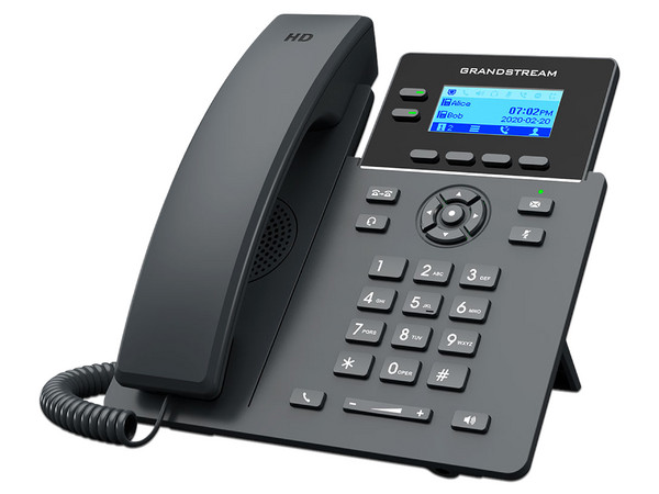 Teléfono IP GrandStream GRP2602P, 4 cuentas SIP, 4 teclas inteligentes, PoE.