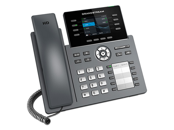 Teléfono IP Grandstream de 8 líneas, 2.8