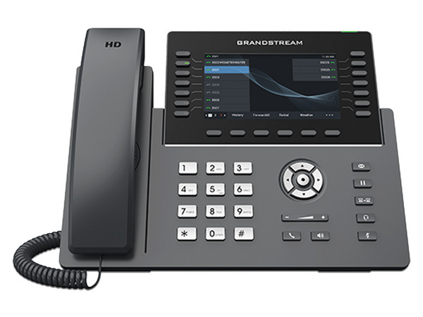 Teléfono IP Grandstream GRP2650, 14 Líneas SIP, Pantalla LCD de 5