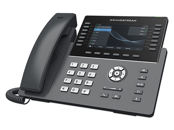 Teléfono IP Grandstream GRP2650, 14 Líneas SIP, Pantalla LCD de 5