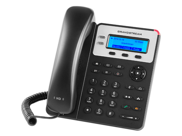 Teléfono IP GRANDSTREAM GXP-1620 de 2 cuentas SIP, Pantalla LCD de 2.95