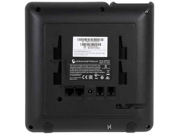 Teléfono IP GrandStream GXP1615, 1 cuenta SIP, 2 teclas de línea, conferencia de 3 vías.