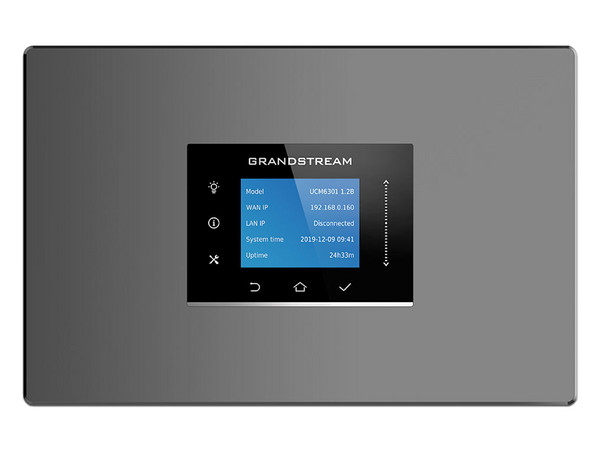 Switch Conmutador GRANDSTREAM UCM6301 de 3 Puertos RJ45, 2 Puertos RJ11, 500 Usuarios.