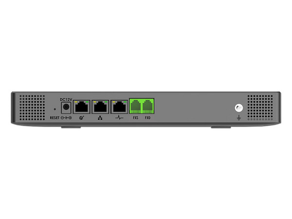 Switch Conmutador GRANDSTREAM UCM6301 de 3 Puertos RJ45, 2 Puertos RJ11, 500 Usuarios.