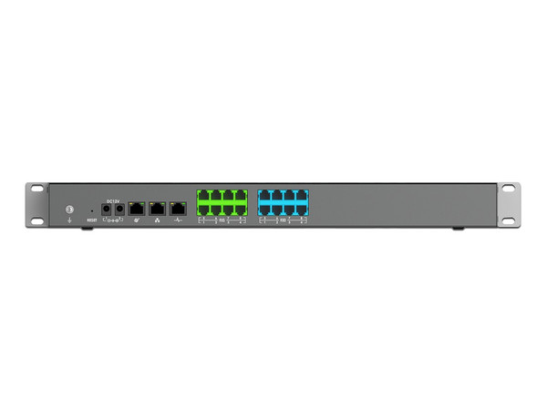 Switch Conmutador GRANDSTREAM UCM6308A de 3 Puertos RJ45, 8 Puertos RJ11, 1500 Usuarios.