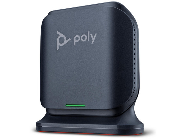 Estación base IP DECT Poly Rove B4, Repetidor hasta 30 Teléfonos, Hasta 1930 MHz, 8 llamadas Simultaneas.