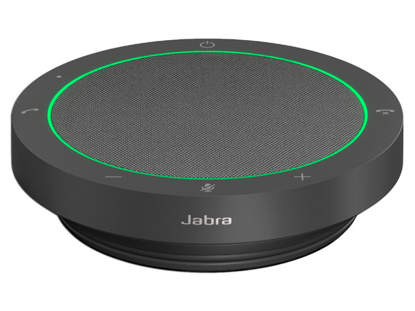 Altavoz manos libres Jabra Speak2 40 UC, USB-C, USB-A, Certificado por Zoom, Color Gris.