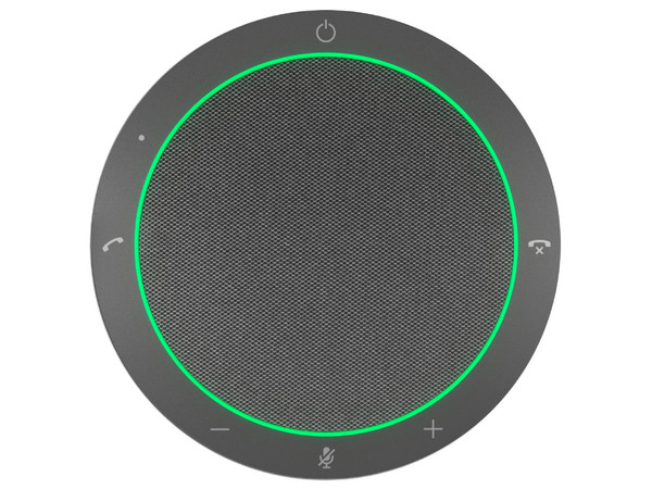 Altavoz manos libres Jabra Speak2 40 UC, USB-C, USB-A, Certificado por Zoom, Color Gris.