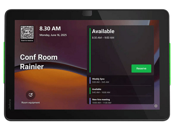 Organizador Interactivo Jabra Scheduler 8020-239, Pantalla de 10.1