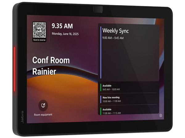 Organizador Interactivo Jabra Scheduler 8020-239, Pantalla de 10.1