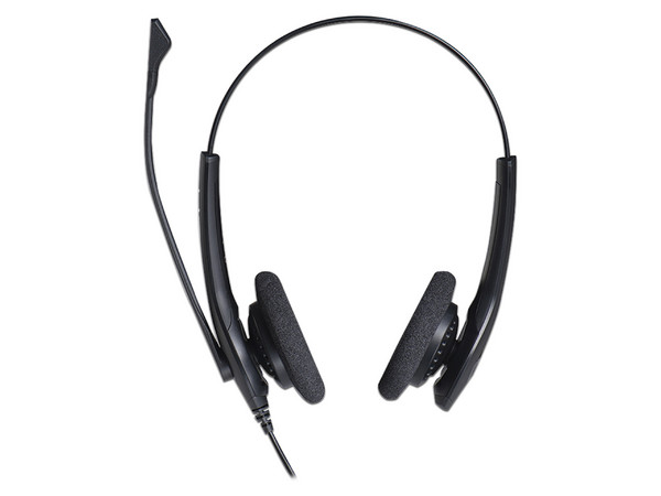 Audífonos Profesionales Jabra Biz 1500 Duo con cancelación de ruido, Conector QD.