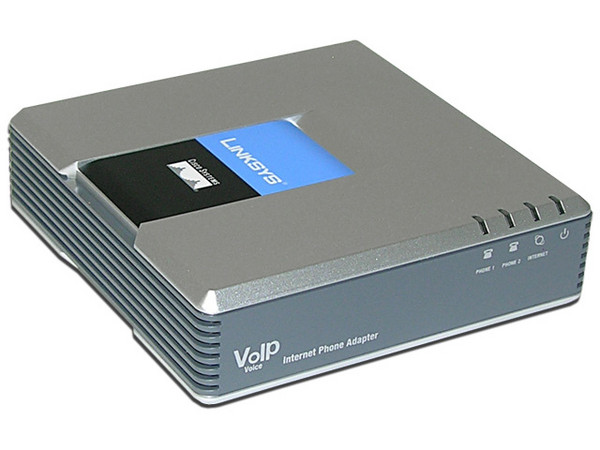Adaptador de Teléfono Linksys, para Voz sobre IP.