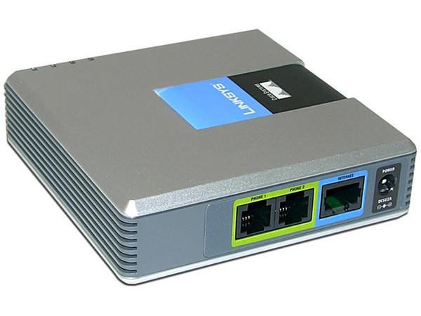 Adaptador de Teléfono Linksys, para Voz sobre IP.