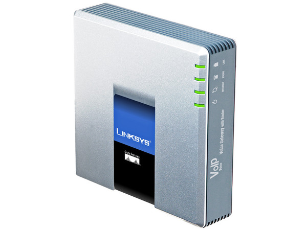 VoIP Gateway con Router Linksys de 1 solo puerto con 1 Puerto Telefónico y 1 Puerto FXO