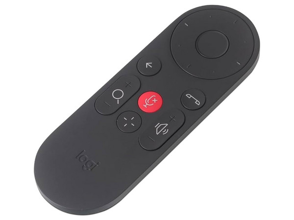 Control Remoto Logitech Rally Bar 952-000057, Ideal para Sistemas de Videoconferencia. Color Negro.