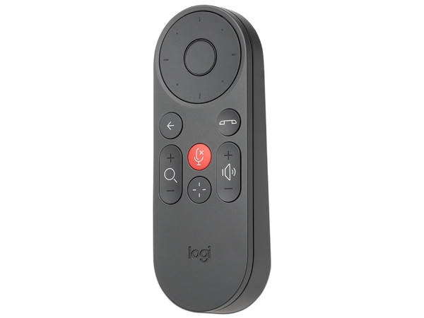 Control Remoto Logitech Rally Bar 952-000057, Ideal para Sistemas de Videoconferencia. Color Negro.