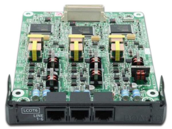 Tarjeta Panasonic KX-NS5180X de 6 lineas para conmutador NS500.