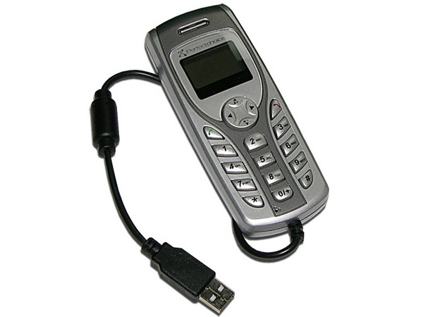 Teléfono VoIP USB con Pantalla