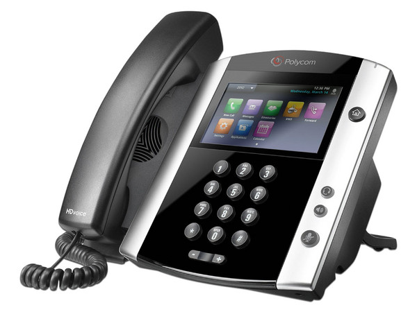 Teléfono Alámbrico IP Poly VVX 601, 16 líneas, Bluetooth, PoE.