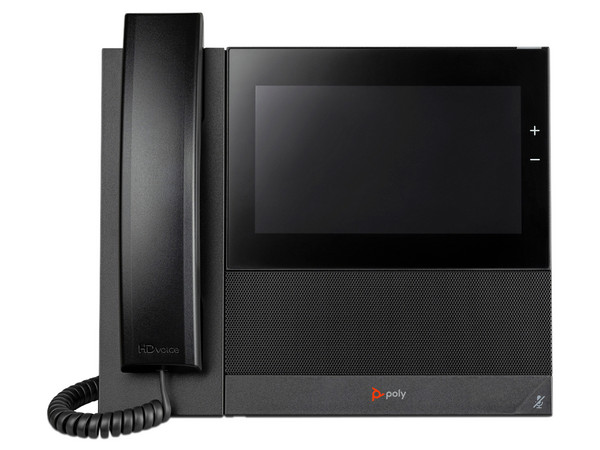 Teléfono de Escritorio Multimedia Empresarial Poly CCX 600, LCD en color de 7