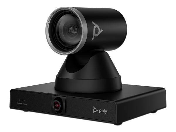 Sistema de Videoconferencia Poly Studio E60, Zoom Óptico de 12x, Resolución 4K, Color Negro.