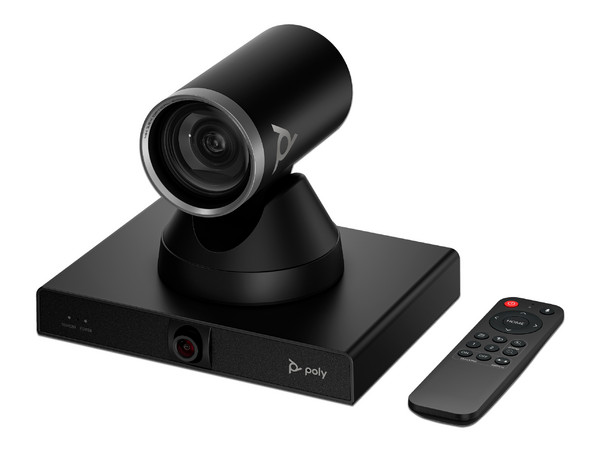 Sistema de Videoconferencia Poly Studio E60, Zoom Óptico de 12x, Resolución 4K, Color Negro.