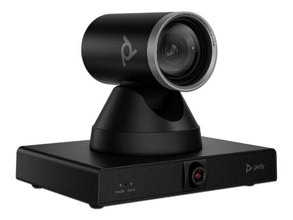 Sistema de Videoconferencia Poly Studio E60, Zoom Óptico de 12x, Resolución 4K, Color Negro.
