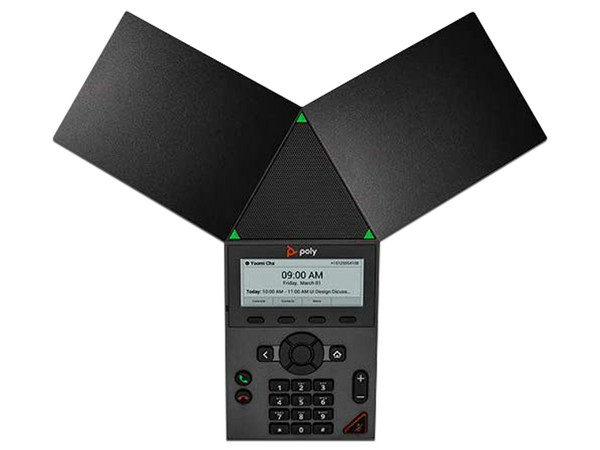 Teléfono Polycom Trio 8300 IP, para Conferencias, 3 líneas, Wi-Fi, Bluetooth 5.0, Ethernet.