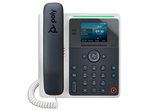 Teléfono IP Poly Edge E100, Pantalla de 2.8